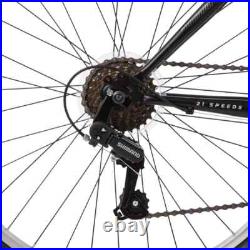 Men's 26 Highland Mountain Bike with All-Terrain Tires, 21-Speed, Black