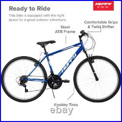 Men's 26 Rock Creek Mountain Bike with All-Terrain Tires, 18-Speed, Blue