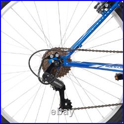 Men's 26 Rock Creek Mountain Bike with All-Terrain Tires, 18-Speed, Blue