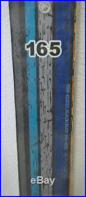 Men's 540 Park Freeride, Twin Tip, Traditional All-mountain Skis 165cm (blue)