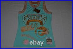 Men's Blue Mike Bibby Mint Vancouver Grizzlies Swingman Sketch Jersey All sizes Men's Blue Mike Bibby Mint Vancouver Grizzlies Swingman Sketch Jersey All sizes