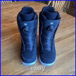 Men's DC Phase BOA 2023 Snowboard Boots Size 10 Black