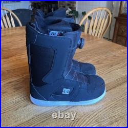 Men's DC Phase BOA 2023 Snowboard Boots Size 10 Black