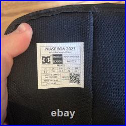 Men's DC Phase BOA 2023 Snowboard Boots Size 10 Black