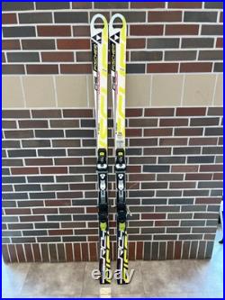 Men's Fischer RC4 World Cup GS 183 cm All Mountain Skis With Bindings Max