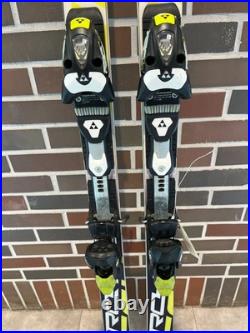 Men's Fischer RC4 World Cup GS 183 cm All Mountain Skis With Bindings Max