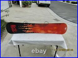 Men's K2 AMBUSH Snowboard 160cm Kemper Large Bindings Nice Board