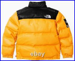 Men's Nuptse Mountain Style Fit Unisex Full-Black Genuine Leather Puffer Jacket