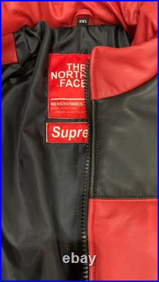 Men's Nuptse Mountain Style Fit Unisex Full-Black Genuine Leather Puffer Jacket