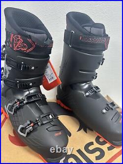 Men's ROSSIGNOL Alltrack 90 Ski Boots BLACK All Mountain Size 31.5 #2G3