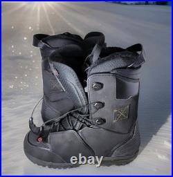 Men's SALOMON Dialogue Black Snowboard BOOTS size 11