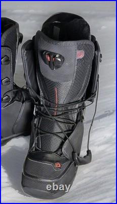 Men's SALOMON Dialogue Black Snowboard BOOTS size 11