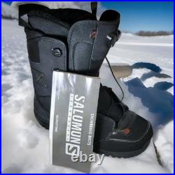 Men's SALOMON Dialogue Black Snowboard BOOTS size 11