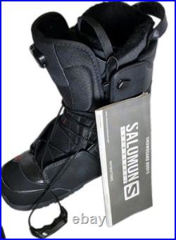 Men's SALOMON Dialogue Black Snowboard BOOTS size 11