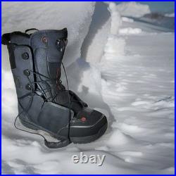 Men's SALOMON Dialogue Black Snowboard BOOTS size 11