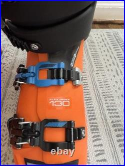 Men's Technica Downhill Orange Ski Boots 9-9.5 325mm Including Boot Warmers