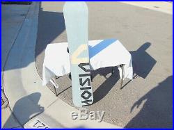 Men's Vision 157 Vertex Snowboard 157cm Kemper Large Bindings