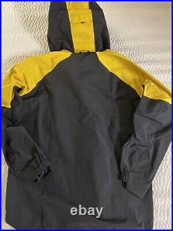 Mens Adidas Five Ten All Mountain RAIN. RDY Jacket Black/Hazy Yellow Size M