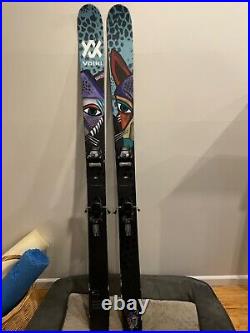 Mens skis with bindings 180cm