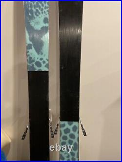 Mens skis with bindings 180cm