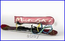 MicroSki Original Skiboards Snow Blade Skis 26.5 In Rare Vintage All Mountain