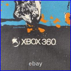 Microsoft Xbox 360 Shirt Mens 2XL Black Halo 3 Mountain Game Fuel Promo Graphic