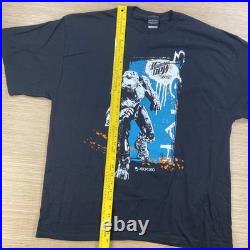 Microsoft Xbox 360 Shirt Mens 2XL Black Halo 3 Mountain Game Fuel Promo Graphic