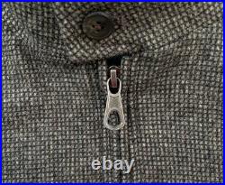 Mint M Bonobos X Nova Fides Italian Wool Harrington Charcoal Soft Knit Tweed