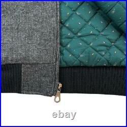 Mint M Bonobos X Nova Fides Italian Wool Harrington Charcoal Soft Knit Tweed
