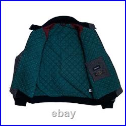 Mint M Bonobos X Nova Fides Italian Wool Harrington Charcoal Soft Knit Tweed