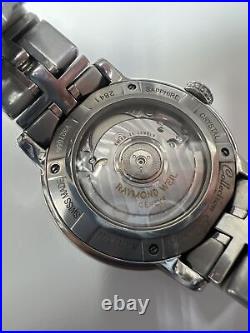 Mint Raymond Weil Parsifal 2841 Automat Watch Swiss Date Men's All Steel
