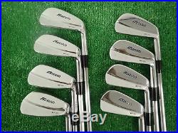 Mizuno MP 33 Forged Iron Set. All Original, withTT, S300 Stiff Steel Shafts MINT