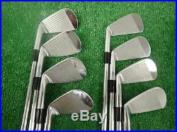 Mizuno MP 33 Forged Iron Set. All Original, withTT, S300 Stiff Steel Shafts MINT