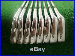 Mizuno MP 33 Forged Iron Set. All Original, withTT, S300 Stiff Steel Shafts MINT