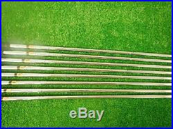 Mizuno MP 33 Forged Iron Set. All Original, withTT, S300 Stiff Steel Shafts MINT