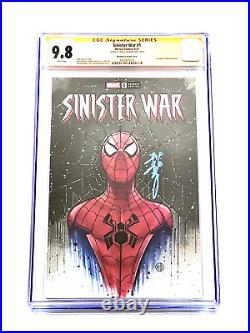 Momoko Variant Marvel Spider-Man Sinister War #1 CGC SS 9.8 Amazing