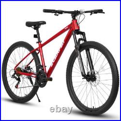 Mountain Bike 27.5 Inch 21-Speed Mens Womens Trail Commuter City Mountain Bike