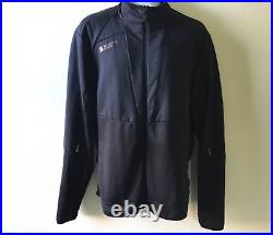 Mountain Force Knit Jacket Black Stretch Mens Size XXXL 58