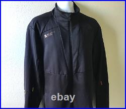 Mountain Force Knit Jacket Black Stretch Mens Size XXXL 58