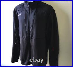 Mountain Force Knit Jacket Black Stretch Mens Size XXXL 58