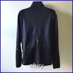 Mountain Force Knit Jacket Black Stretch Mens Size XXXL 58