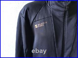 Mountain Force Knit Jacket Black Stretch Mens Size XXXL 58