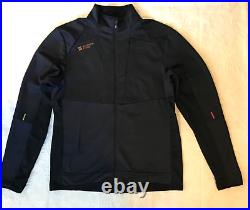 Mountain Force Knit Jacket Black Stretch Mens Size XXXL 58