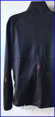 Mountain Force Knit Jacket Black Stretch Mens Size XXXL 58