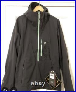 Mountain Hardwear Exposure 2 Gortex Paclite Stretch Jacket Gray Men's L New