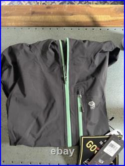 Mountain Hardwear Exposure 2 Gortex Paclite Stretch Jacket Gray Men's L New