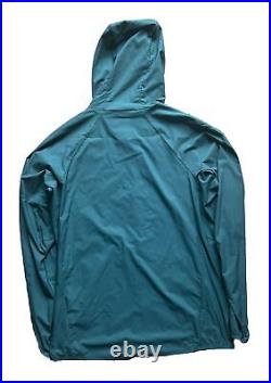 NEW Mountain Hardware Kor Preshell Hoody Jacket (Men's L / Turquoise / OM7395)