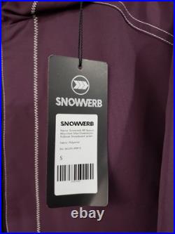 NEW SNOWVERB Mens All Season Mountain Vibe Streetstorm Pullover Snowboard Jacket