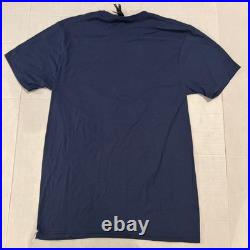 NWOT Rare Yosemite Mountaineering School'Go Climb A Rock' Logo Shirt Small Blue