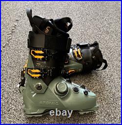 New Atomic Hawx Prime XTD 120 BOA Men's Ski Boots 26.5 Green/Black- skied once